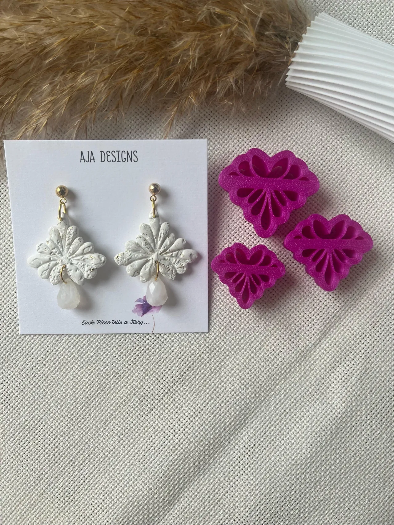 Polymer Clay Earring Mold 53 view 2