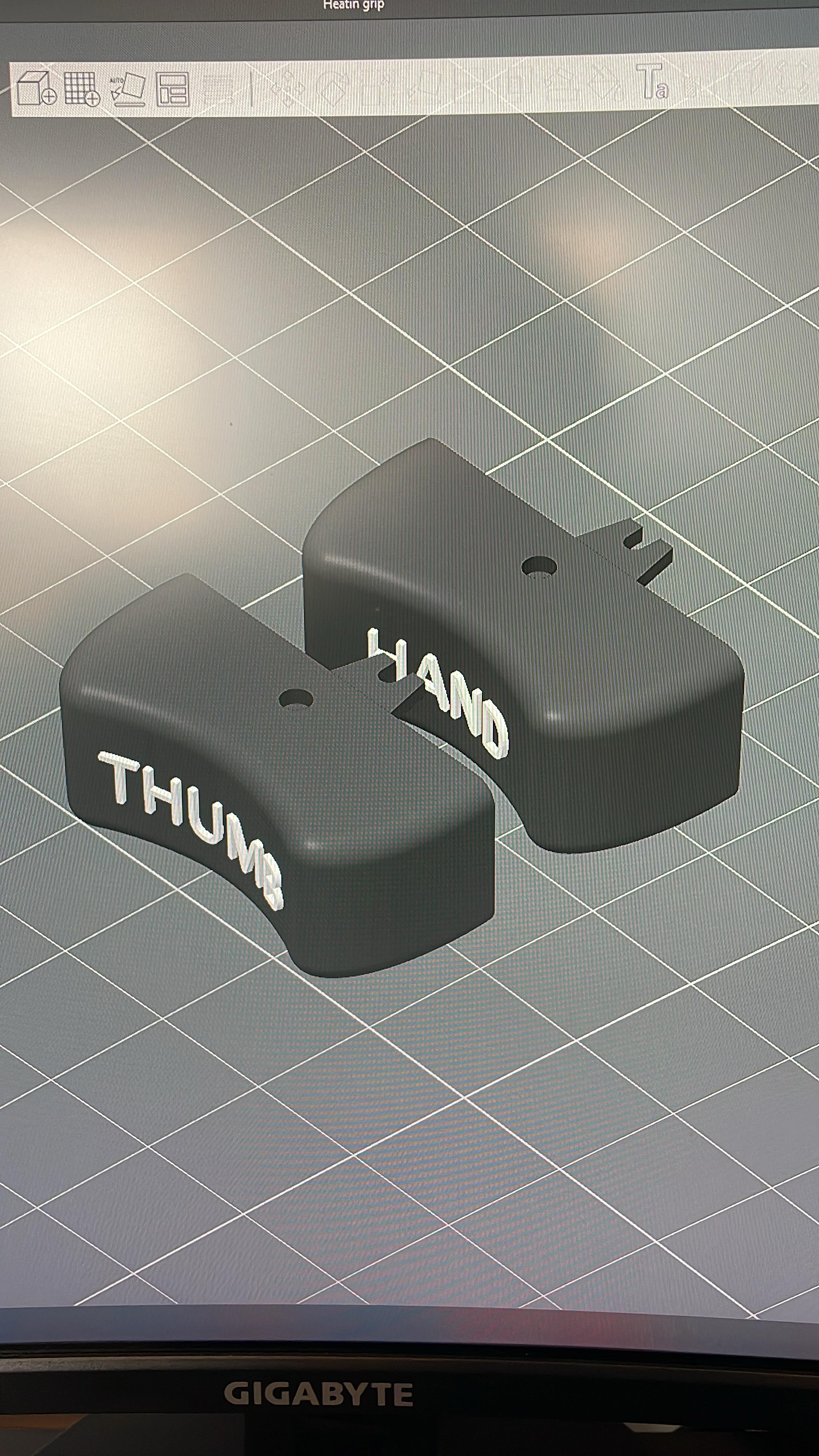 Miniatura 2 do modelo 3D Ski-doo heating switch 