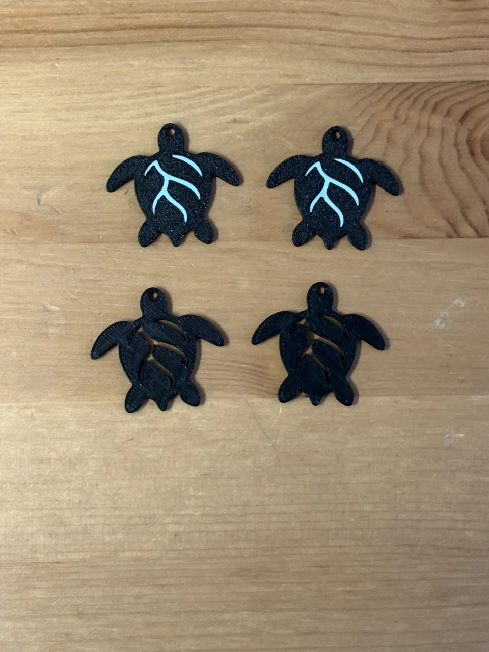 Turtle Earrings view 2