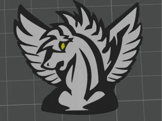 Beyblade X - Aero Pegasus logo - simplified