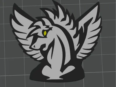 Beyblade X - Aero Pegasus logo - simplified