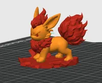 Small 2-colour print: 0.16mm layer, 2 walls, 15% infill