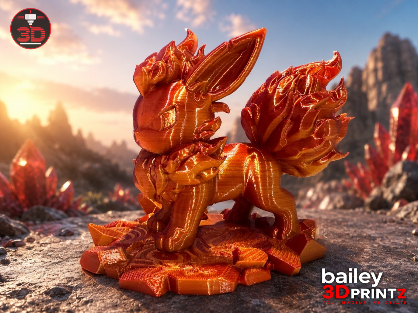 Flarion Fire Fox – Fan-Inspired