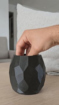 Vase / planter version - thicker walls, longer print time