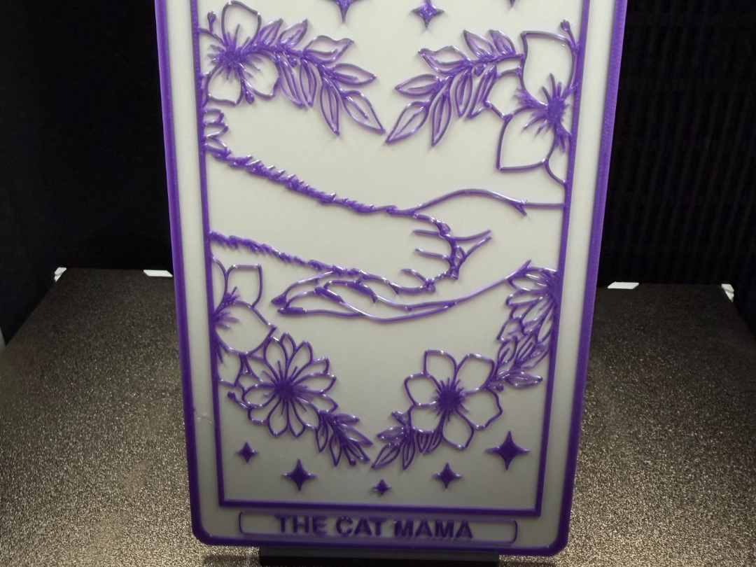 The Cat MAMA tarot card