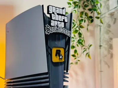 GTA San Andreas Cover PS5 Pro/slim/fat