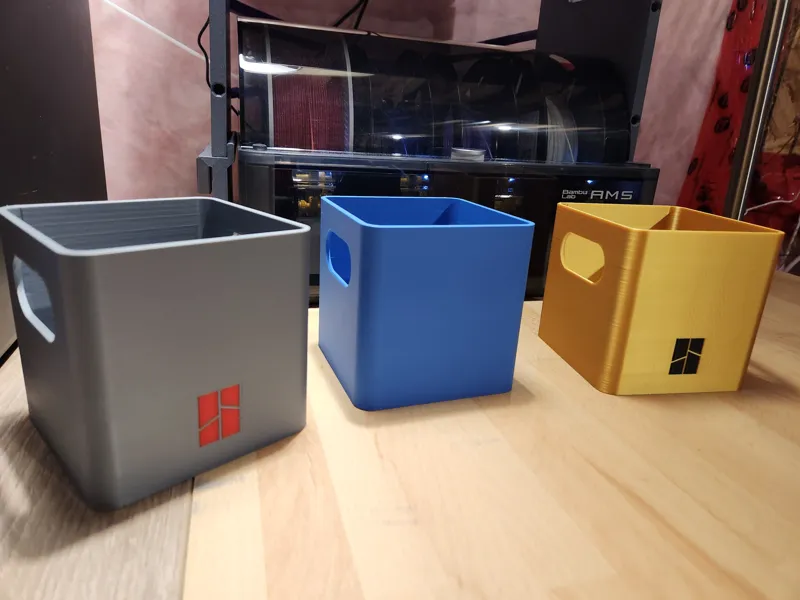 3D printer desk Organizer bin / Garbage Bin