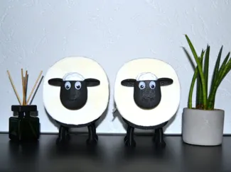 Toilettenpapierhalter Schaf