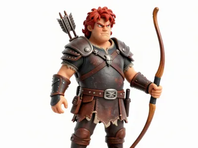 Figurine Archer 45mm