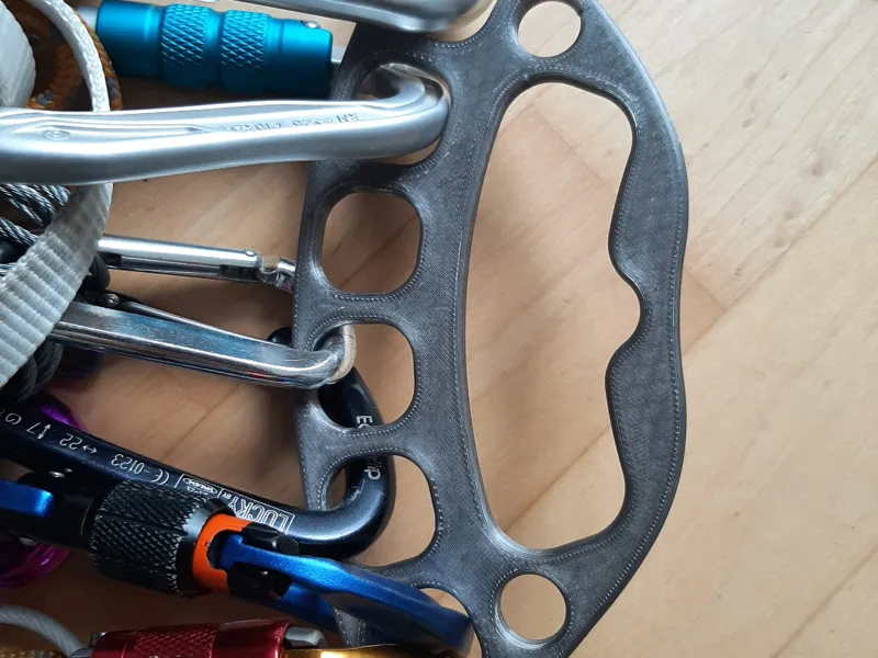 Karabiner, Exe, Bandschlingen,... Halter