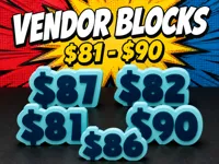Table Top Price Blocks (81 - 90)