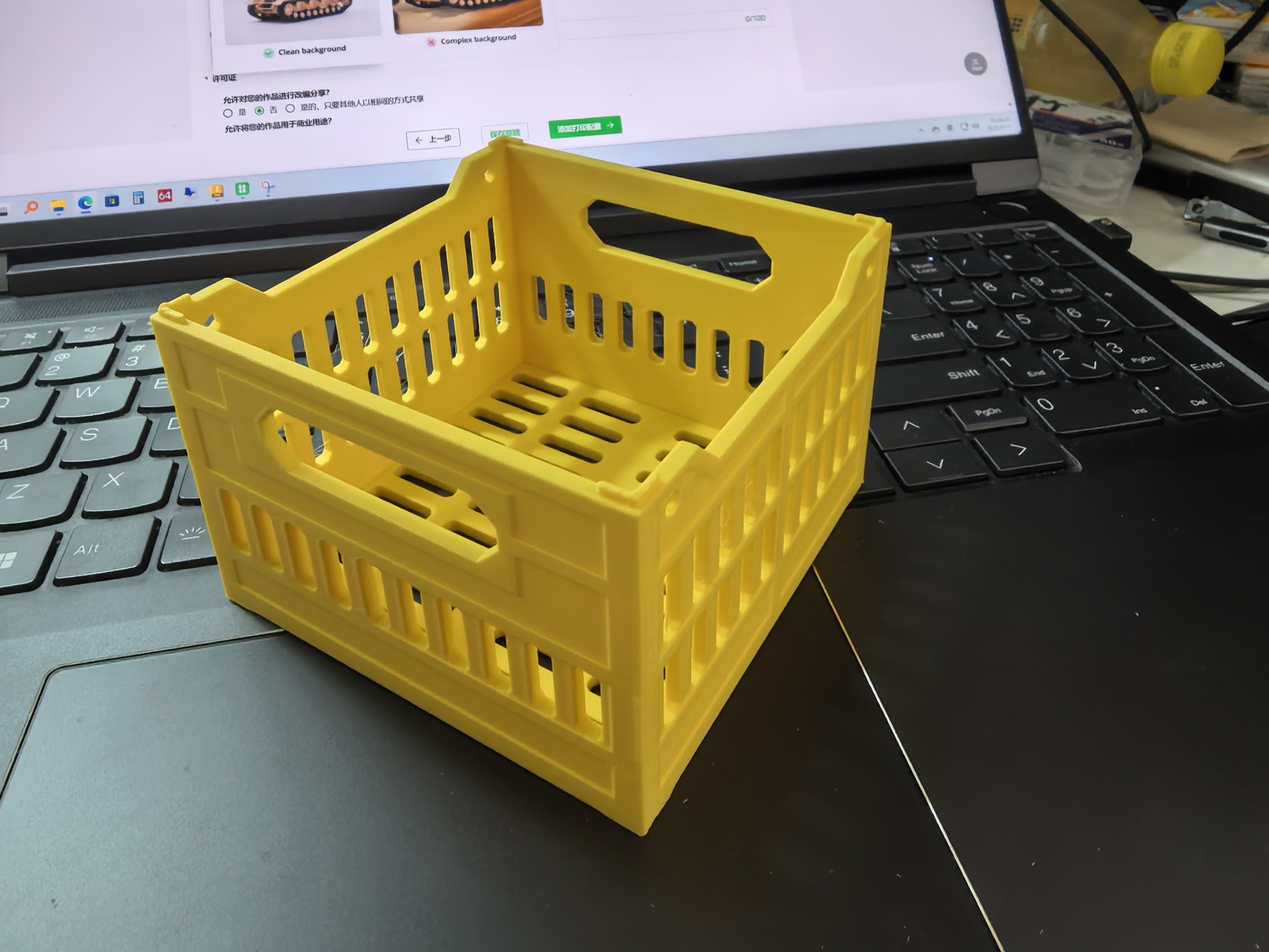 Miniatura 2 do modelo 3D 模块化料框-自由拼装