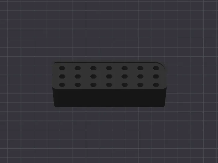 Screwdriver bits holder (4mm) | 螺丝刀批头储存槽（适配4mm批头）