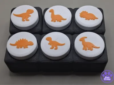 Dinosaur Clicker Pack –Fidget Collection