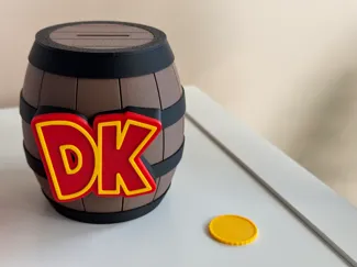Turn the DK Barrel Pencil Holder into a Piggy Bank