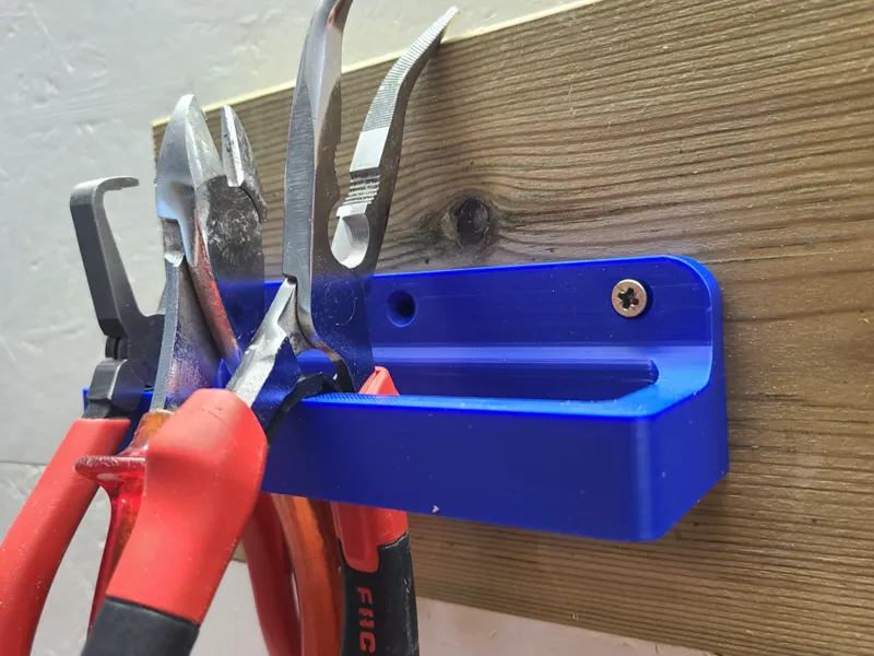 Support mural pour pince de bricolage