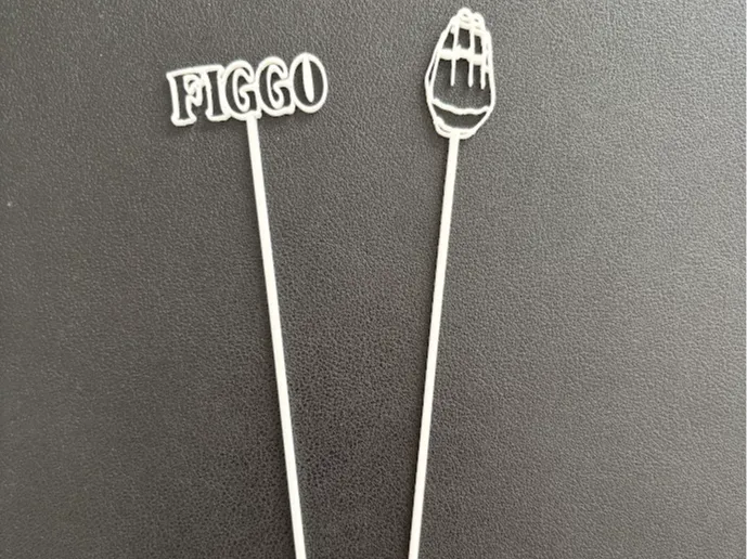 Figgo Steck-Schilder Deko ca. 16-18cm lang