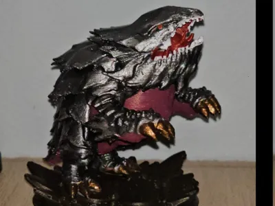 Bulette - Miniature with base
