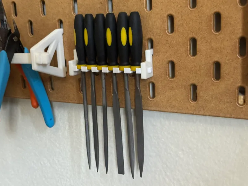 Skadis File Tool Mount