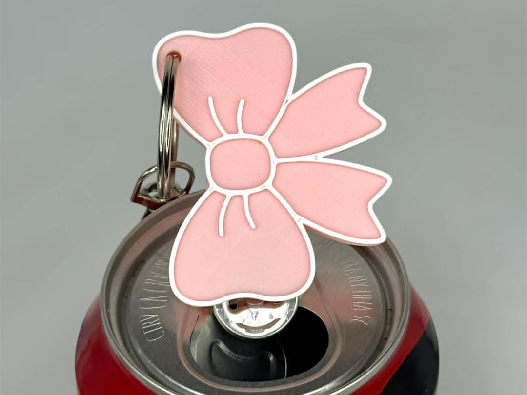 Beautiful Bow Pop Can Tab Opener Tab Fairy