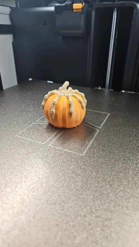 Skeleton Pumpkin - Free 3D Print Model - MakerWorld