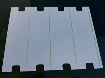 Metal Business Card Laser Jig