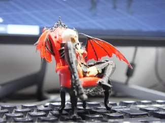 Vampire Queen on Throne (AMS Ready) (NSFW)