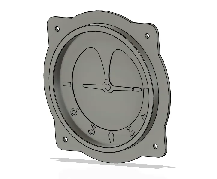 Supermarine Spitfire Tilt meter by [PL] Bart_U - MakerWorld