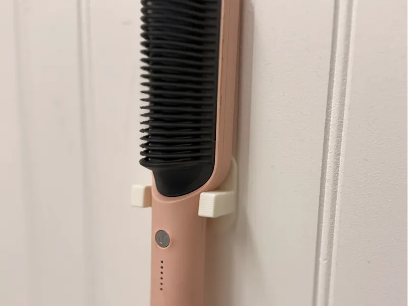 Simple Curling Iron Wall Holder 