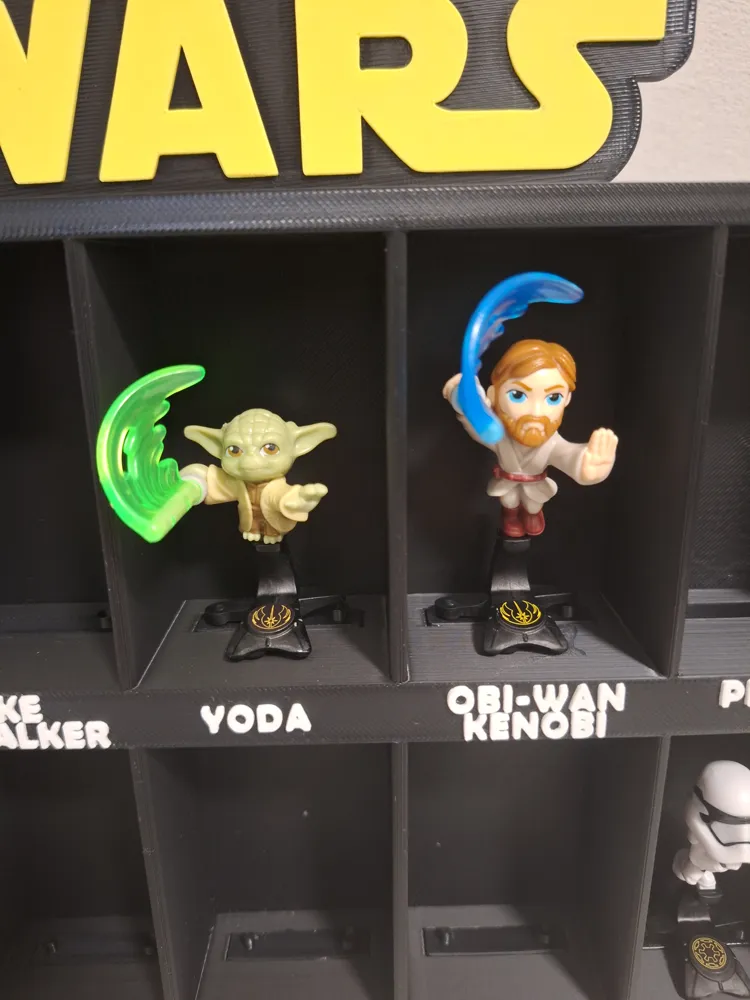 Star Wars Display Shelf - Kinder Surprise 2025-26 - Free 3D Print Model ...