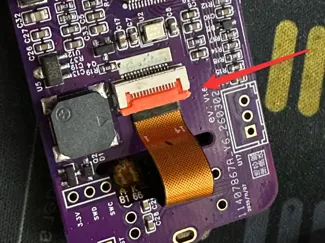 关联C245焊台，FPC连接器压片14pin，适用于FPC-05F-14PH15