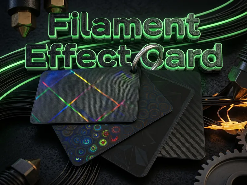 Test Card/Test Karte Filament 