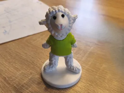 Cute Sheep Figurine