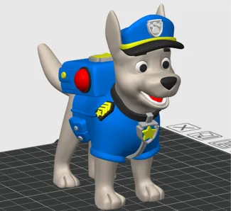 Chase Paw Patrol Colored AMS