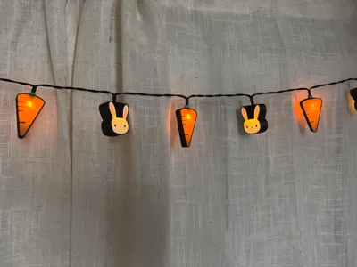 Easter string lights