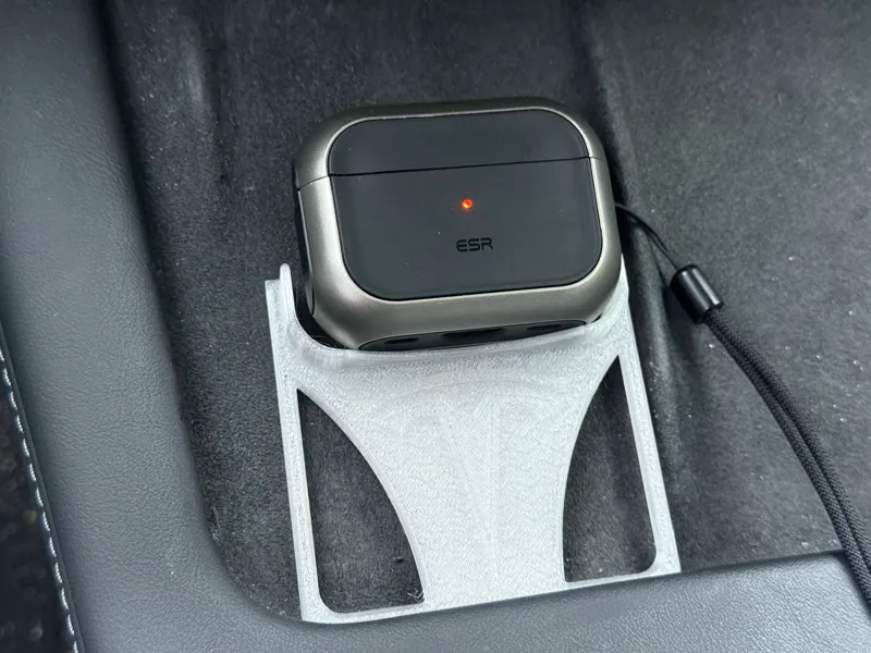 Tesla Airpods Case Charge Stand