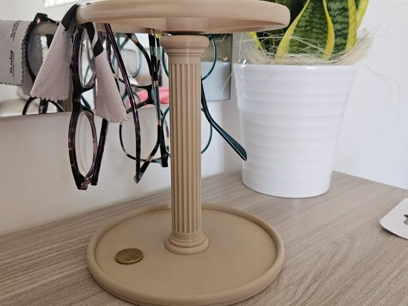 base rotante occhiali gioielli organizer