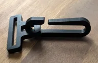 1x clip and strap fastener