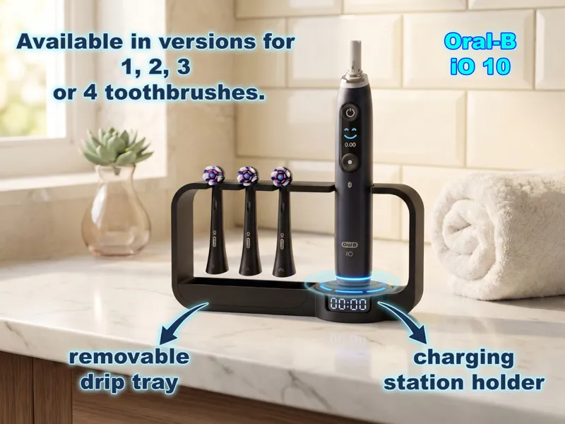 ultimate Oral-B iO 10 stand charger station