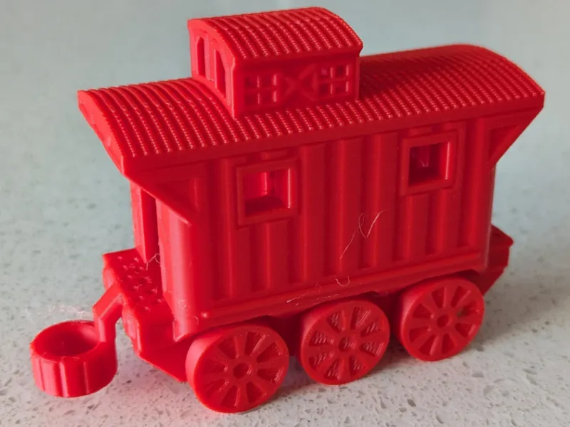 Toy Steam Train Caboose