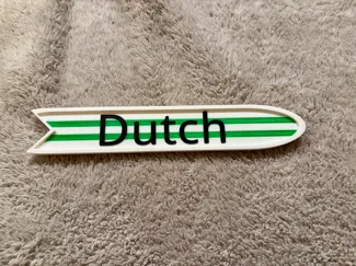 Surf Board Name Plate