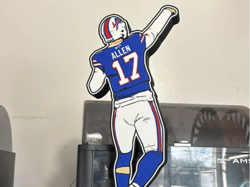 Josh Allen Light box