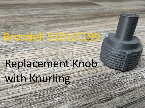 Bouton moleté pour Brondell S101/CL99