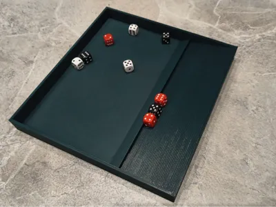Dice Rolling Tray for Board Games and Wargames