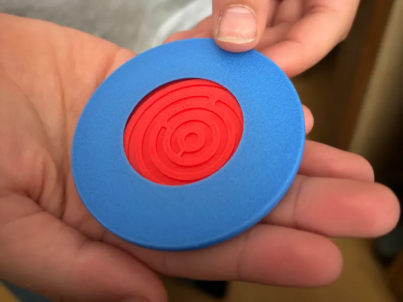 Slidy-Spiny Fidget toy