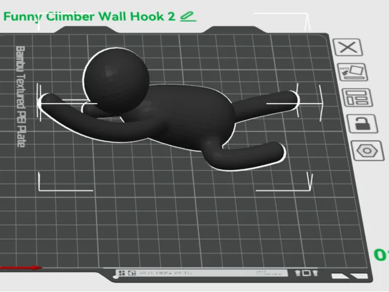 Funny Climber Wall Hook 2