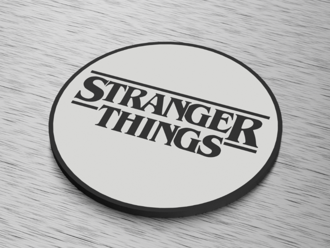 Cup Coaster - Stranger Things