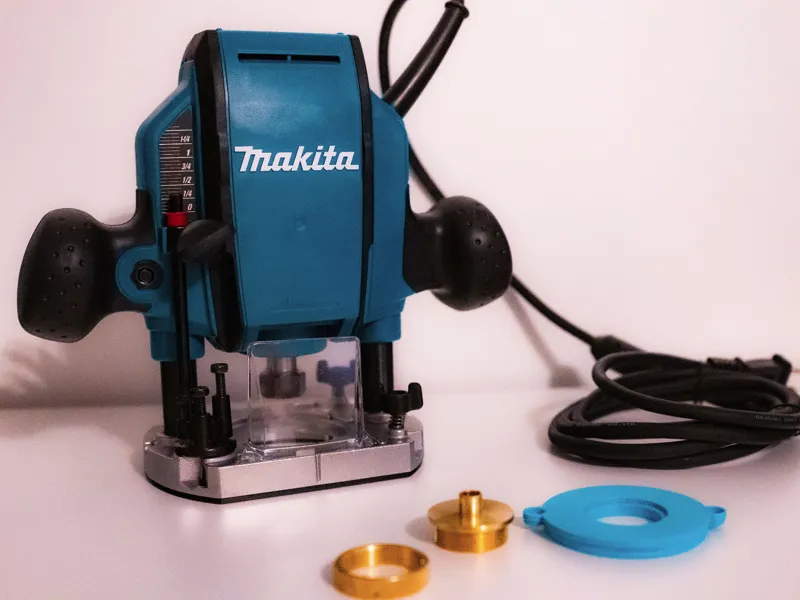 Makita RP0900K Plunge Router - For 35mm Bushings