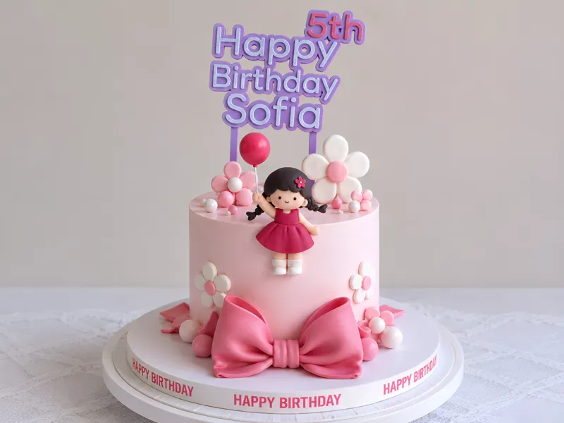 Topping per torta personalizzabile - Parametrico