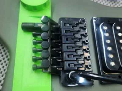 Floyd Rose String Change Block
